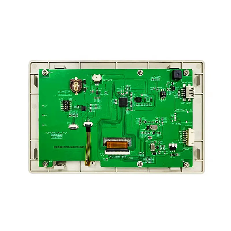 Factory Direct 7 Inch LCD Custom Screen Uart TFT LCD Display Monitor 800*480 PCBA Control Board