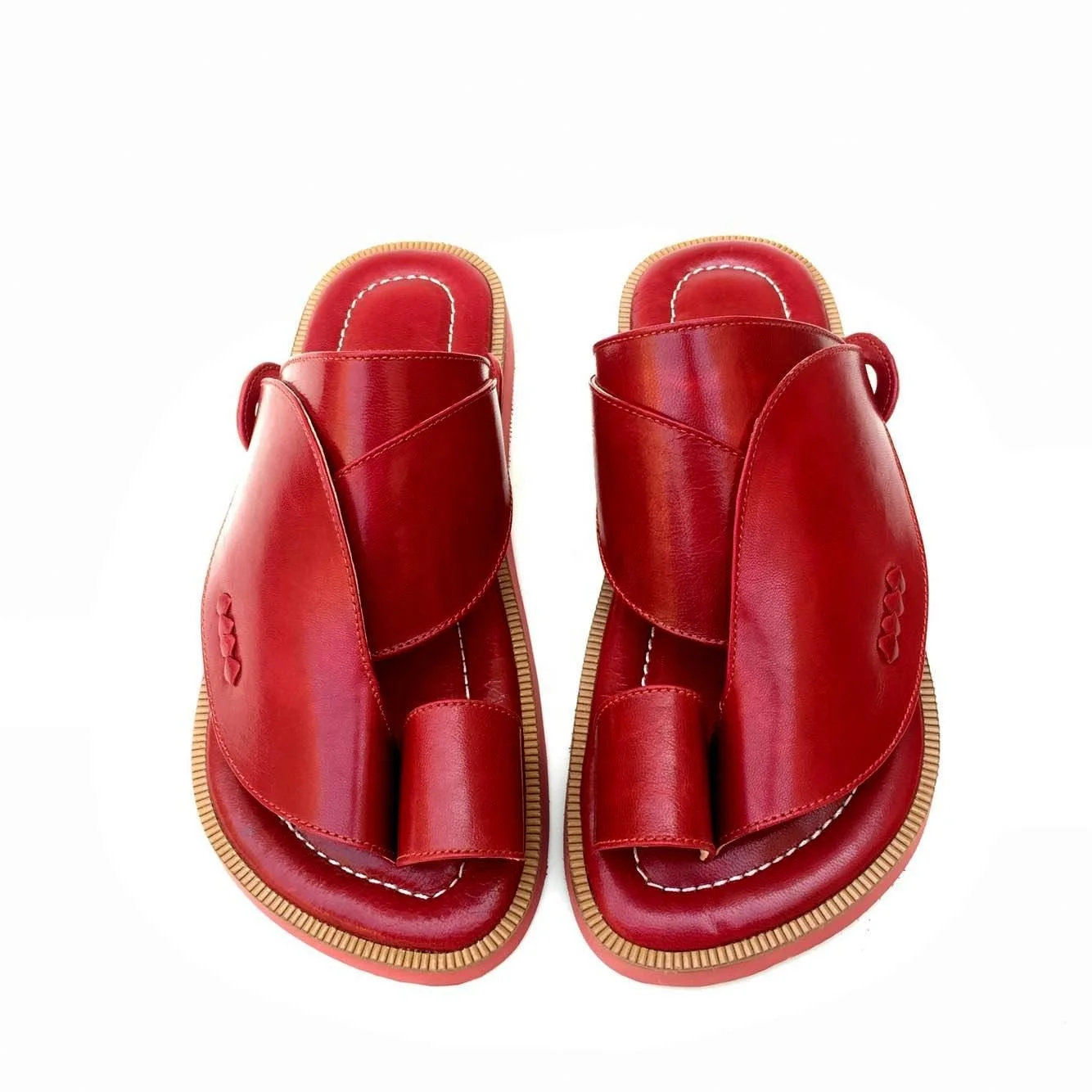 Мужская обувь ручной работы из натуральной кожи козья корова овечка эва подошва мягкие трендовые новые сандалии тапочки