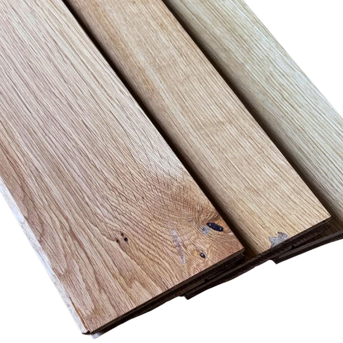 Eco Forest 100% Natural European White Oak Solid Wood Flooring 15mm Thickness Custom Size for Indoor Use