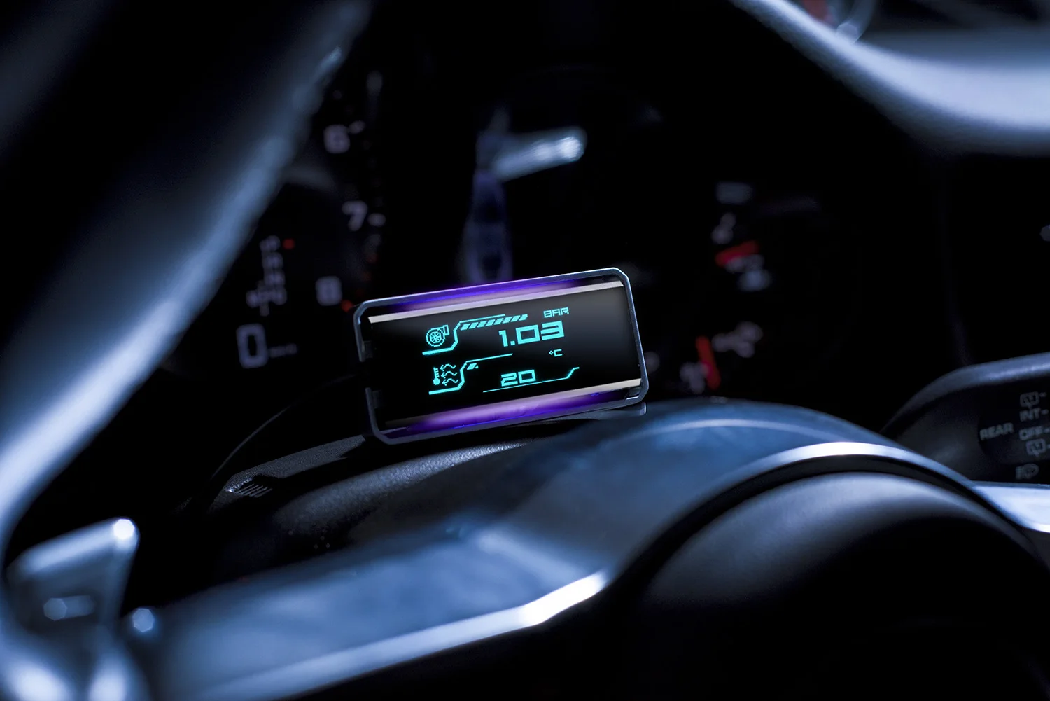 obd2 race car track use dsg oil temperature meter digital gauge