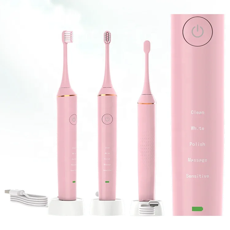 Low MOQ Free Sample Electric Toothbrush Adult Care Sensitive Sonic Vibrating Toothbrush Rotary Private Label Electric Toothbrush