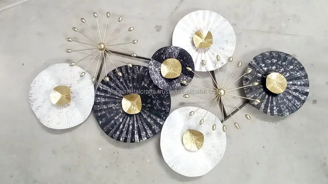 Creative Iron Art Wall Hanging, High Quality Interior Wall Decoration for home hotel restaurant wedding decoration