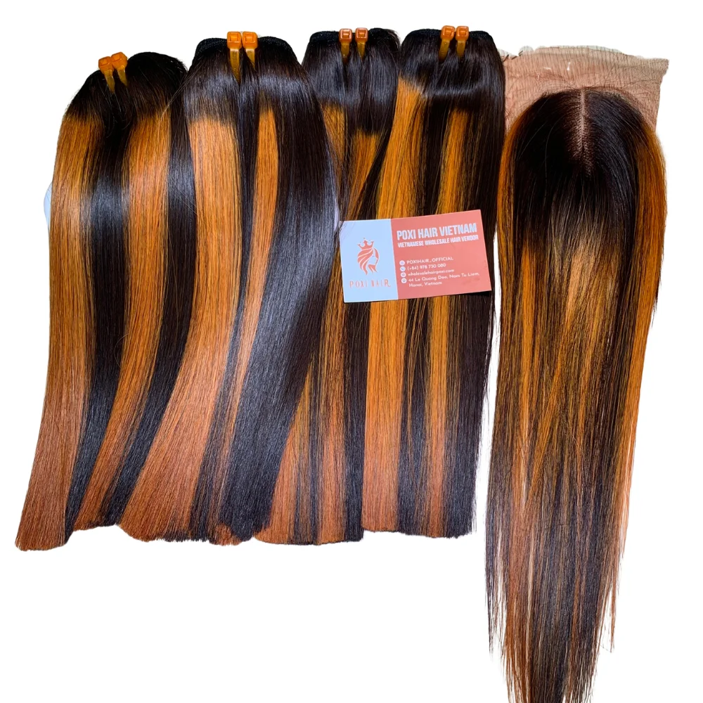 Super Double Drawn Vietnamese Virgin Human Hair,12A Grade Bone Straight Vietnam Human Hair Extension, Bundle Raw Vietnamese Hair