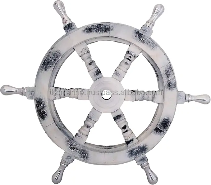 Деревянное рулевое колесо 18 дюймов