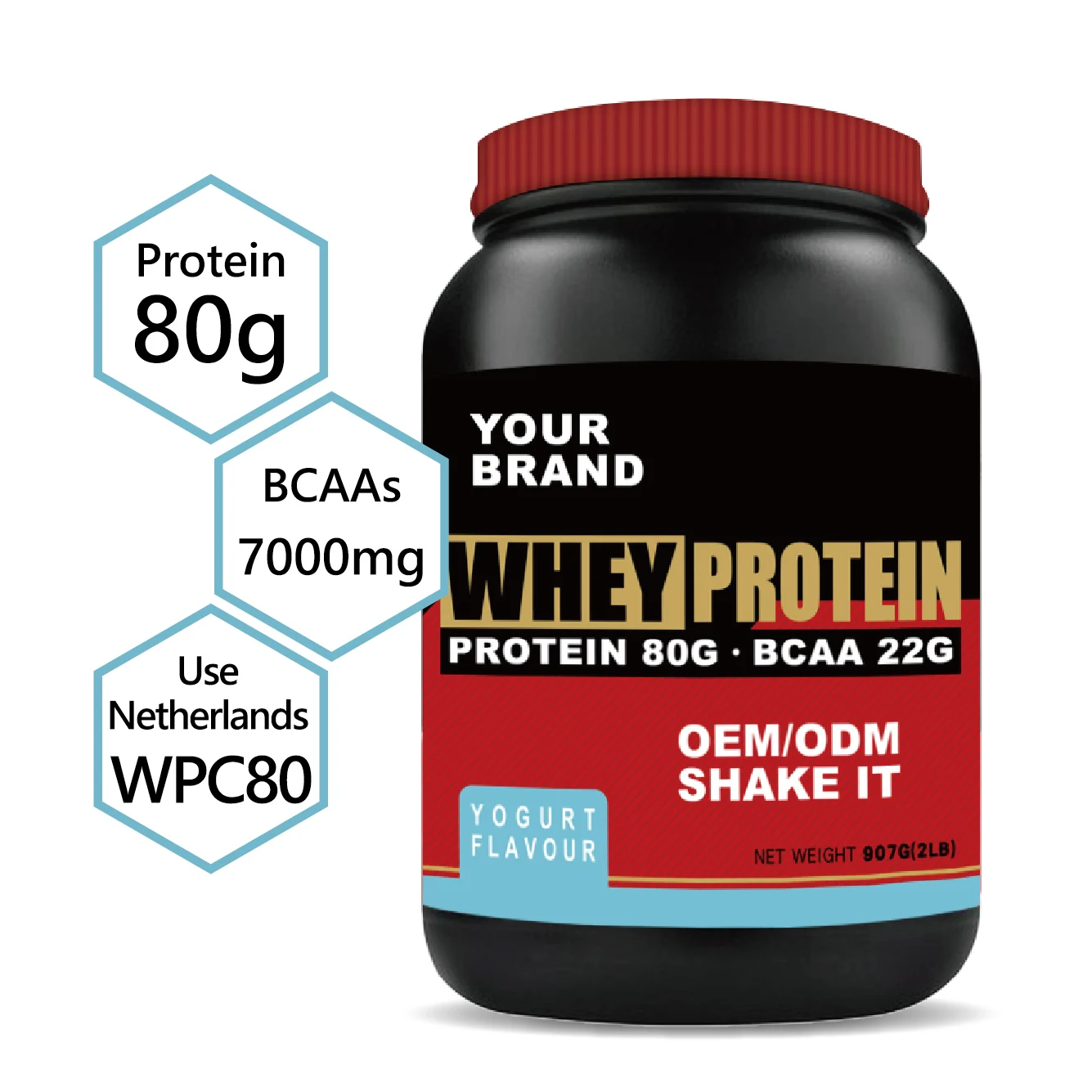 Private Label asitis isolate whey protein