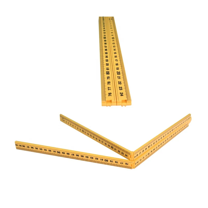 Folding Meter Stick, Meter Stick, Meter in Inches, Centimeters, Millimeters and Meters, Fold-able Ruler, Measurement,, 1 Meter
