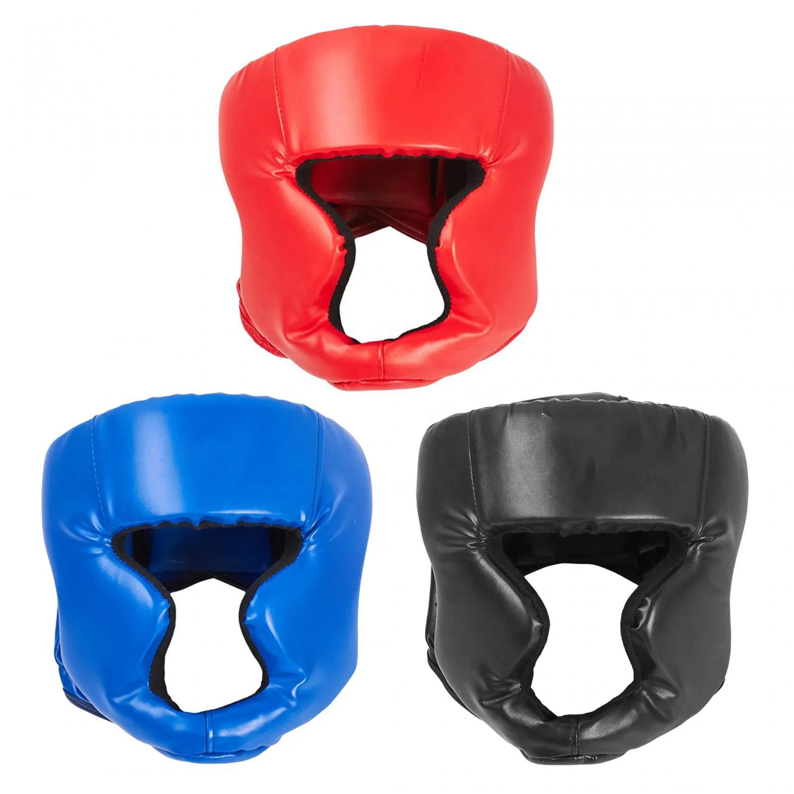 Boxing Headgear MMA Muay Thai Removable Face Grill Head Gear for Sparring Grappling Martial Arts Kickboxing BHG-0041