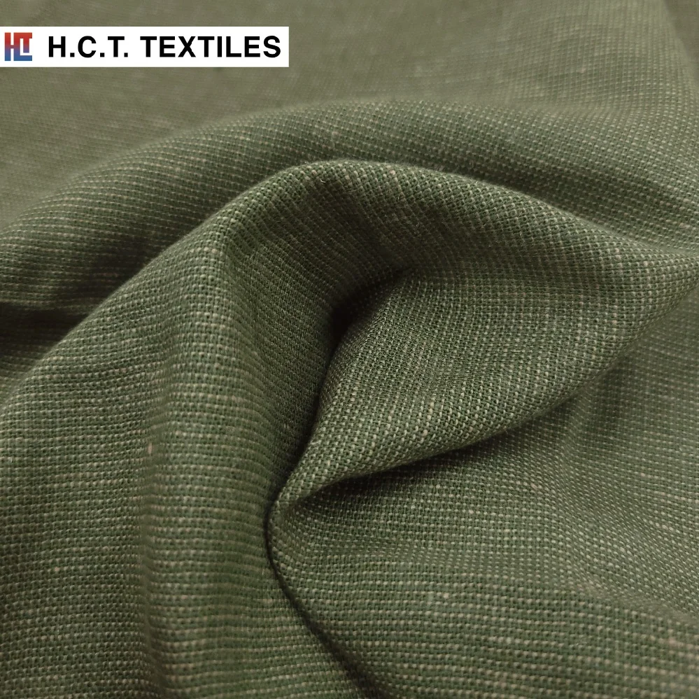 End on end soft Neo Semi-Solid 195g  rayon linen fabric natural