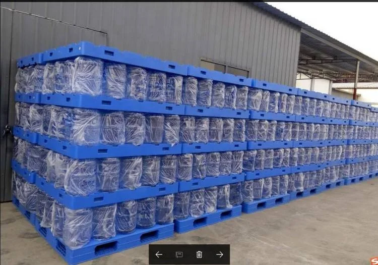 16 Bottles 5 Gallon Water Bottles Stacking Storage HDPE Plastic Pallets