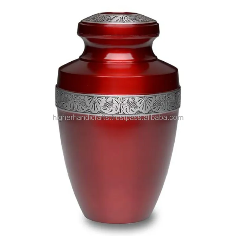 Electra Purple Adult Cremation Urn for Ashes Large Size for Adult Men Women Burial Urns Funeral Supplies