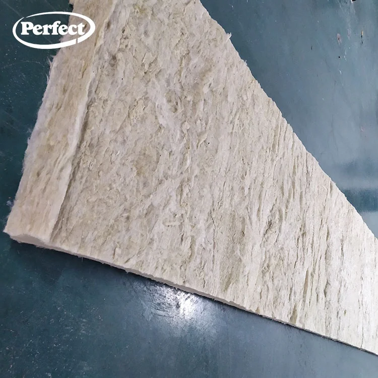 Industry Furnace High pure rock wool blanket thermal insulation rock wool felt roll for roof insulation
