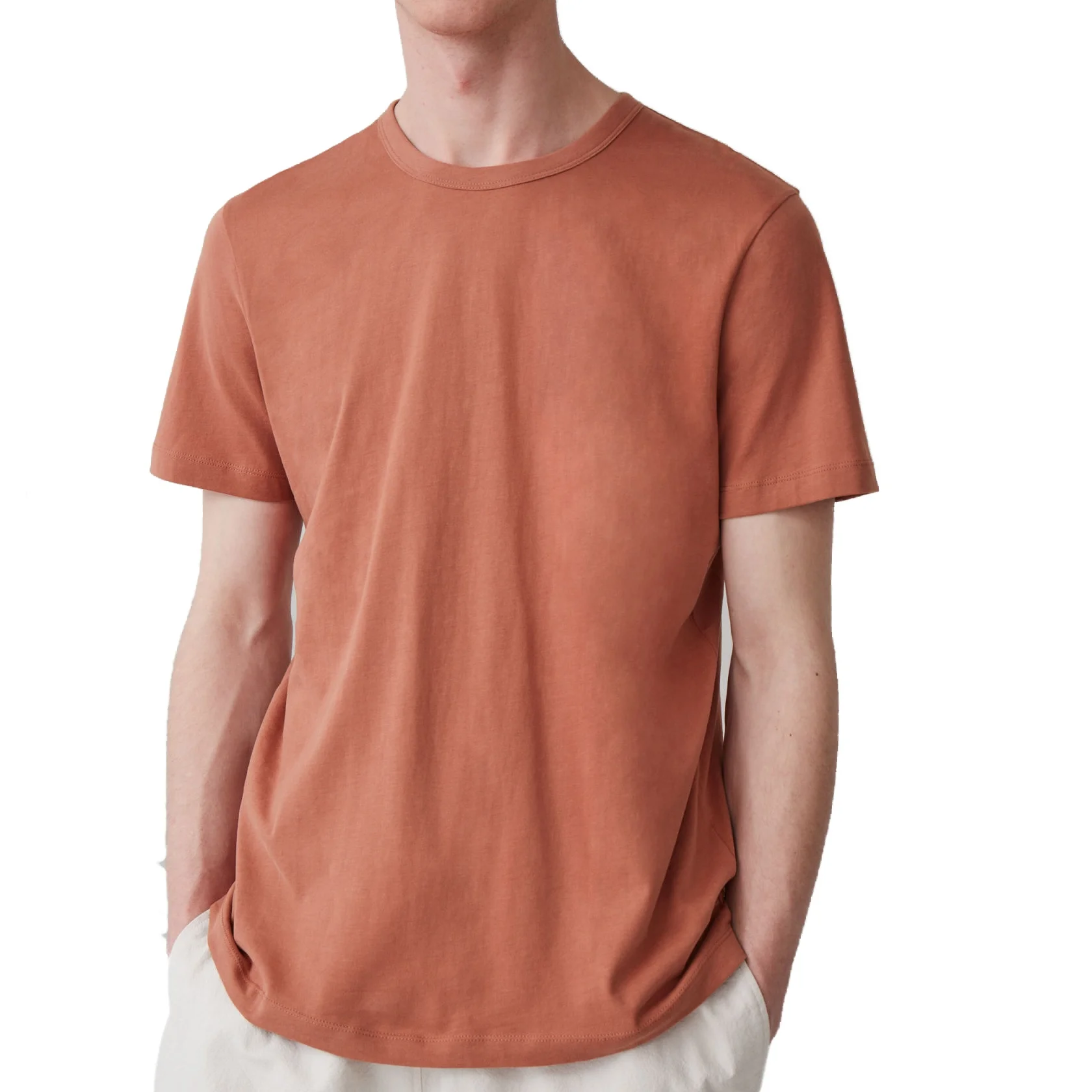 2021 Promotion cotton polyester t-shirt 65 polyester 35 cotton t shirt men buy t shirts custom printing best price