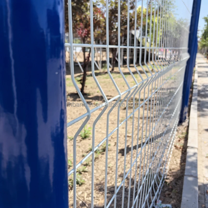 Easily Assembled Net PVC Strip Mesh Weld Used Wire Cloture Panels3d Fence