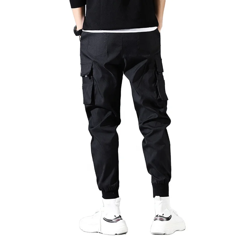 Брюки-карго мужские с несколькими карманами осень 2021 шаровары в стиле хип-хоп спортивные брюки повседневные штаны для бега