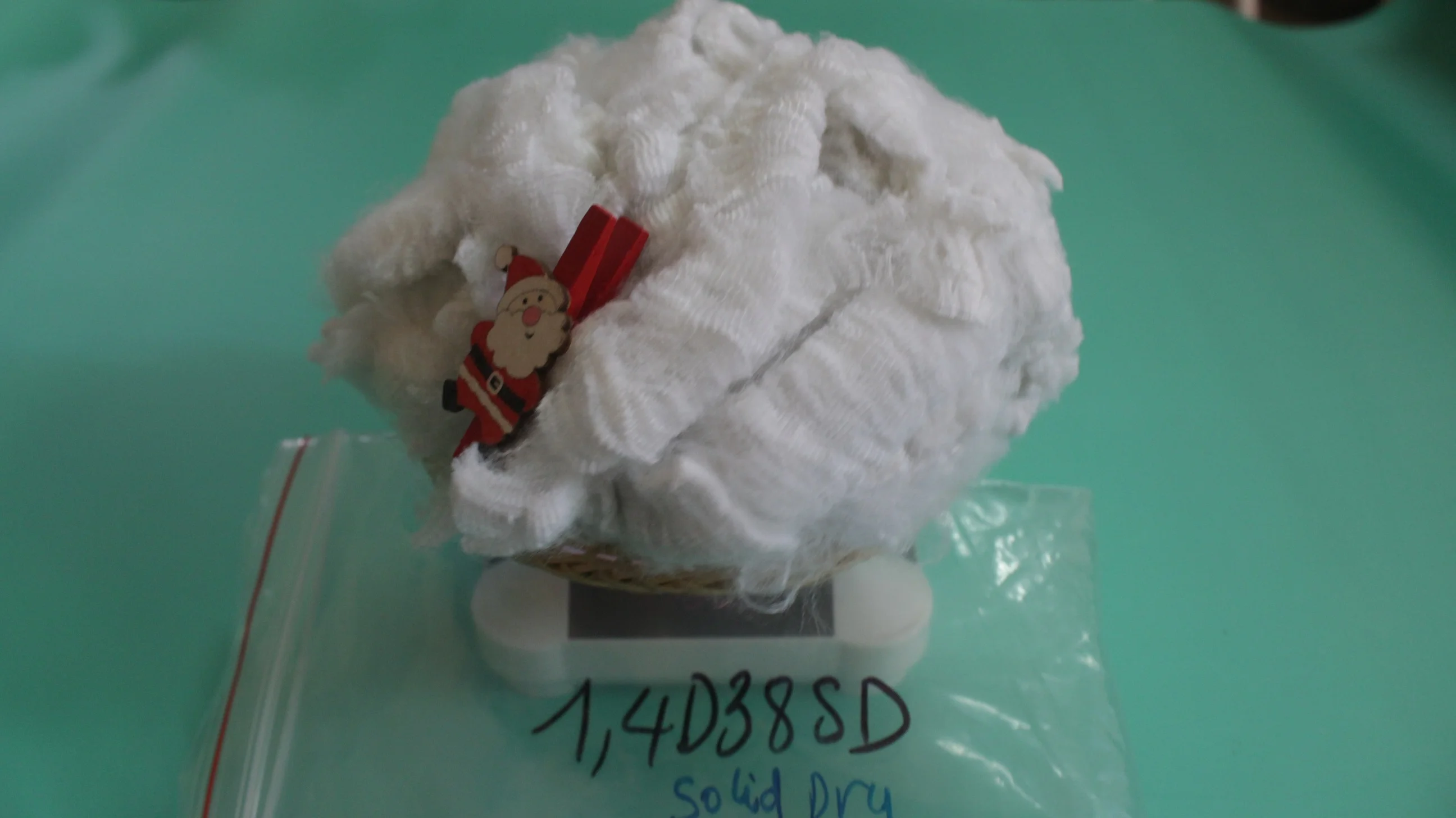 1.4D SD Micro Fiber High quality Solid Dry 100% Polyester Staple Fiber A grade synthetic fiber and GRS recycled polyester fibre