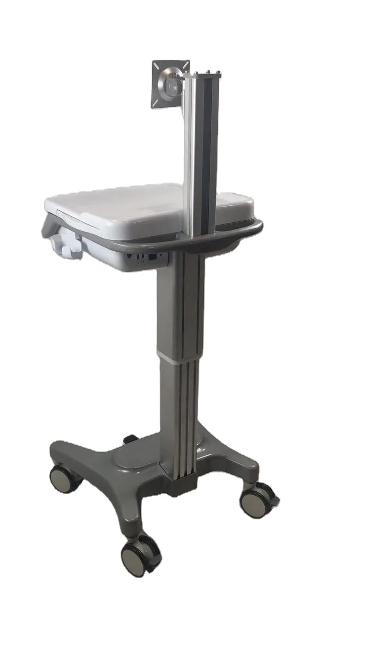 2024 Latest Hospital ICU Patient Monitor Technical Information Inspection Computer Stand Trolley