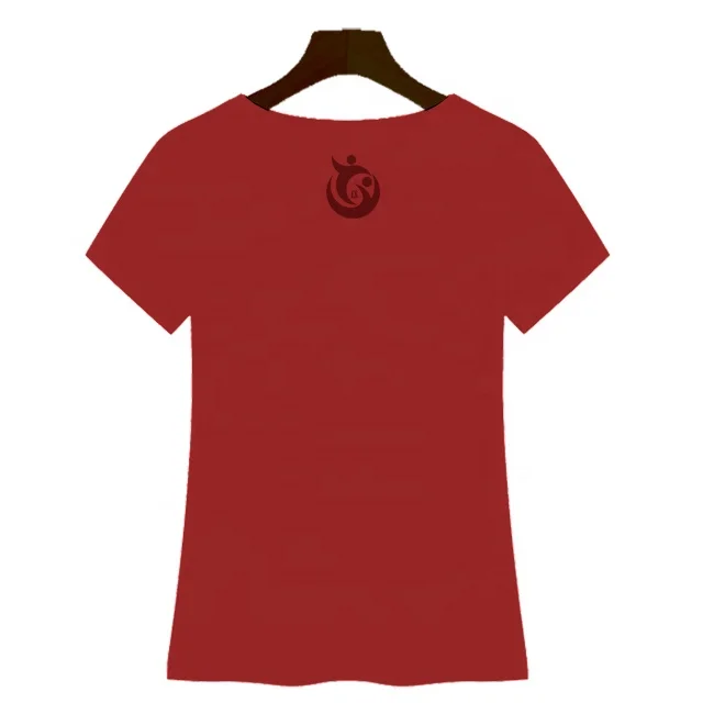 new 2023 100% cotton black t-shirt graphic screen printing v-neck tees USA Europe size tee High quality custom T-shirt for women