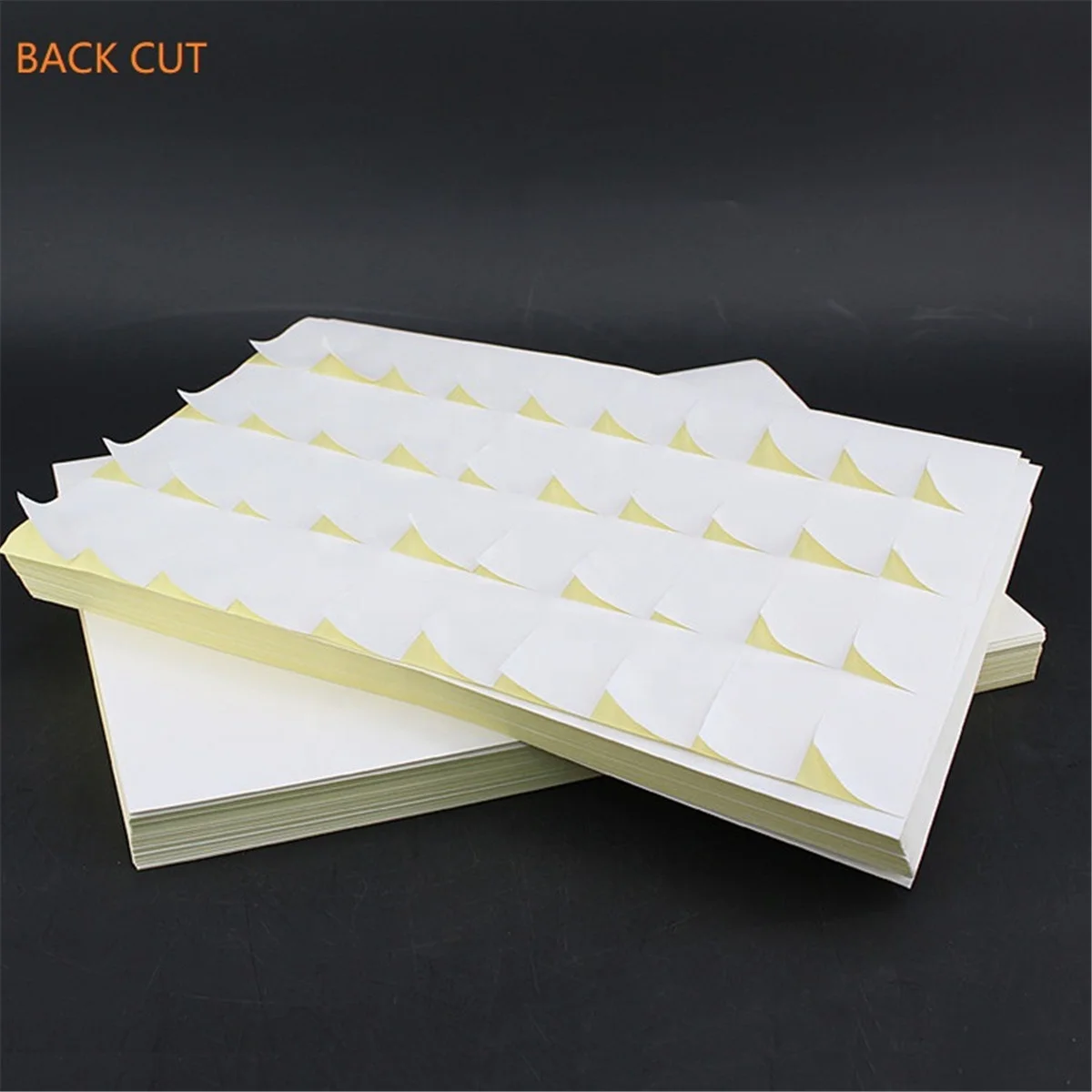 Custom Adhesive Paper Embossed Logo Sticker Black Foil Perfume Bottle Label