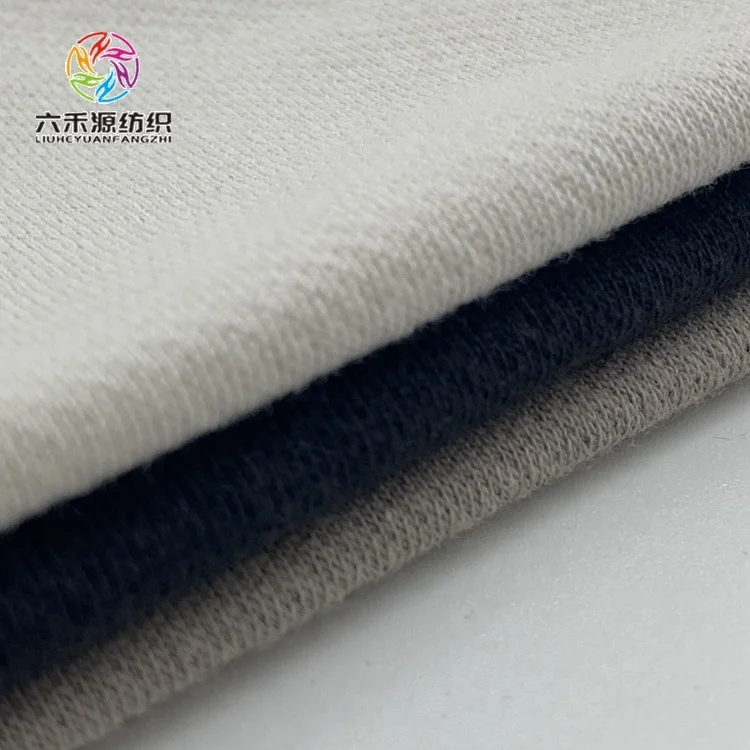 JYY Suppliers Home Deco 100% Cotton Knit French Twill Terry Cloth Fabric Wholesale