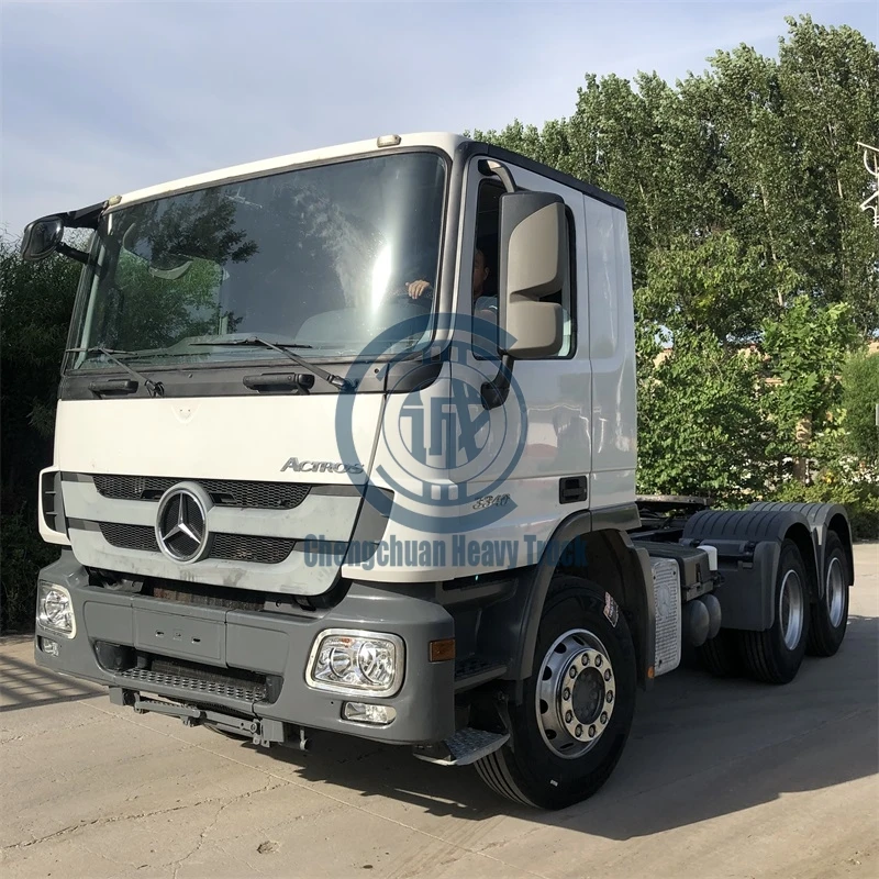 Brand Mercedes-ben 3341 6*4    80% New 430HP 10 Wheels Tractor Truck with Good Price.