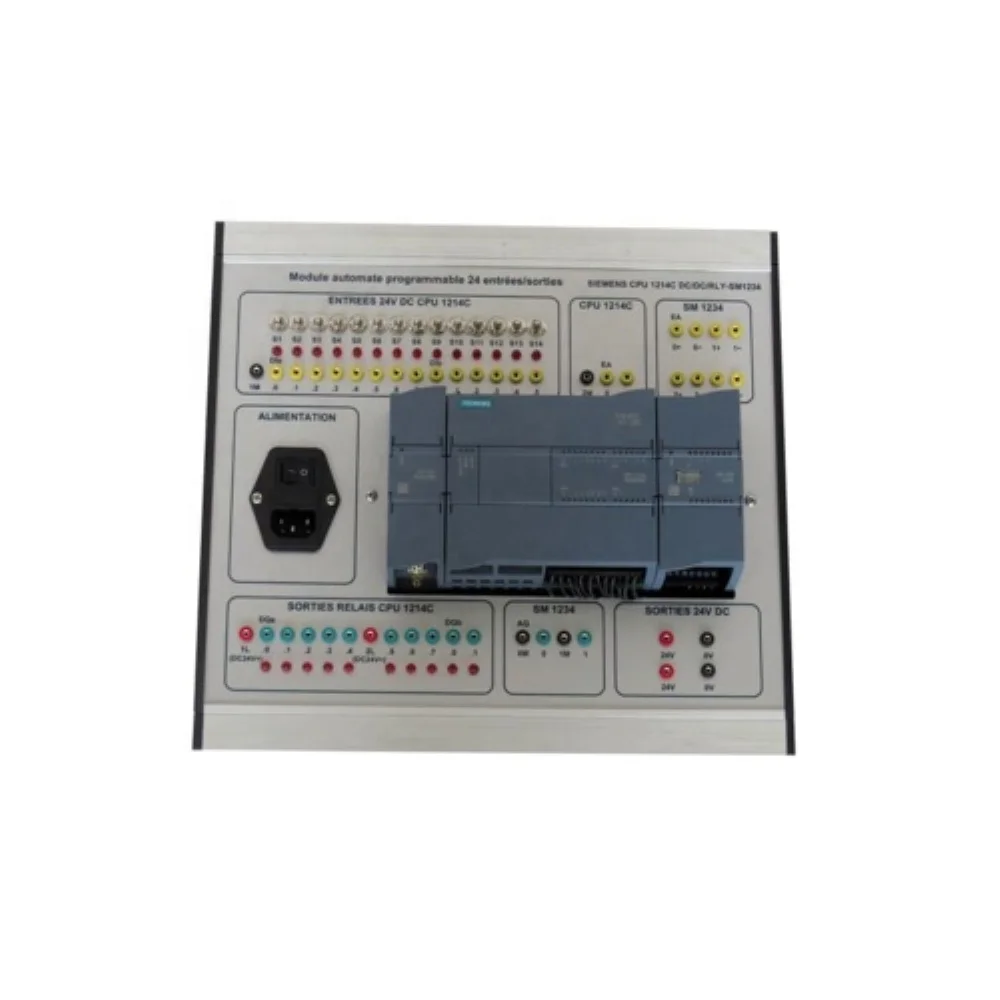 Compact PLC 24 Inputs Outputs Didactic Equipment Vocational Education Equipment