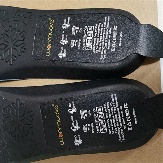 
1800mAh Rechargeable Electric Heating Insoles With Remote Control Winter Warm Heated Insoles Sport Shoes Pads For Skiing Hunting 