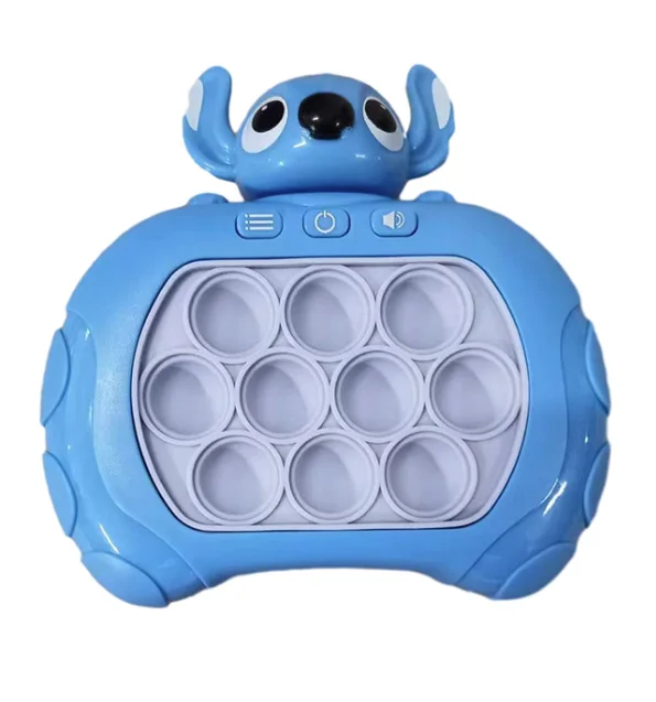 Tiktok Fast Push Game Electronic Pop Light Up Quick Push Game Popping Sensory Fidget Toys Puzzle Fidget Game Toys