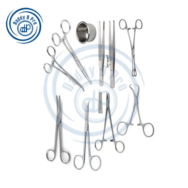 Medical REUSABLE MALE CIRCUMCISION KIT MEDICAL SURGICAL INSTRUMENTS RE-USABLE Stainless Steel  Medical Kit