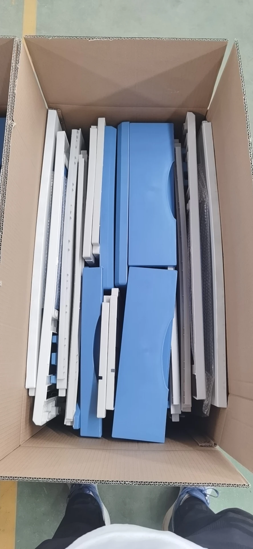 Factory Price Bedside Cabinet ABS Plastic Hospital Patient Room & Ward