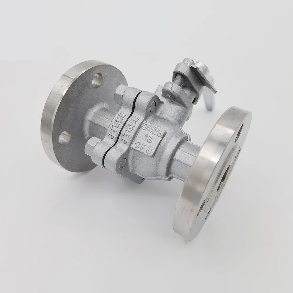 Flange Ball Valve Cast Steel Stainless Steel - Pneumatic Float Flange Ball Valve
