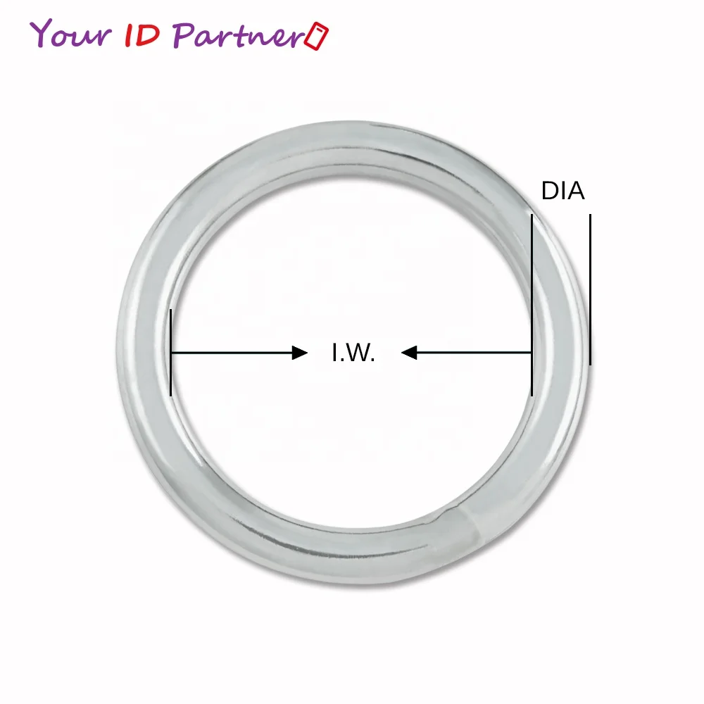 Circle Shape Rust Resistant Seal O Ring Various Size Durable Hardware Closed Seamless Stainless Steel Welding Rings