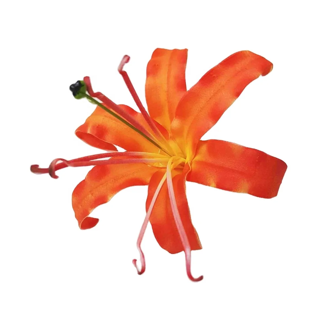 Hot seller Product from Thailand Spider Lily Foam Flower with unique brush print pattern Fashion Accessories