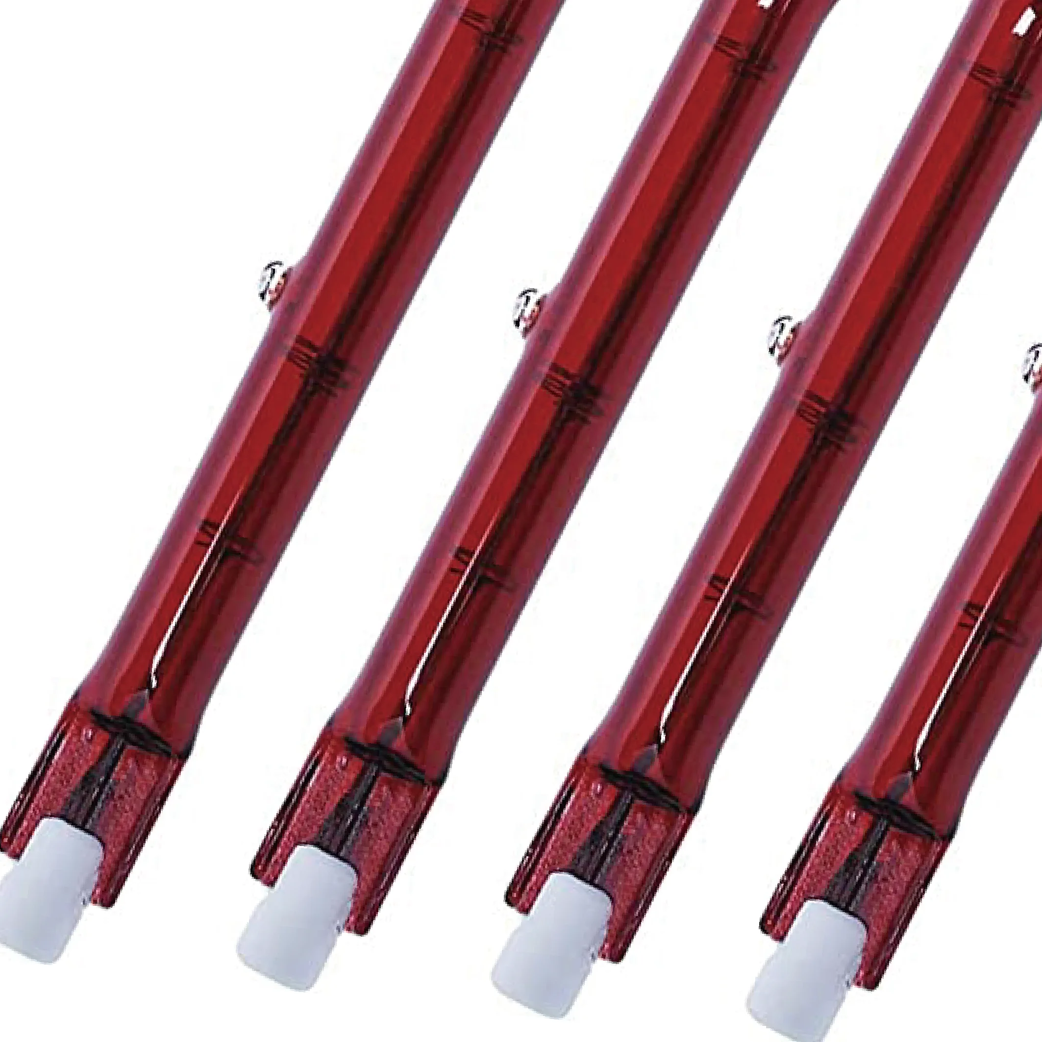 Ruby Red Quartz Heaters Lamp  Halogen R7s Infrared Heating Lamp 100V300W Quartz Tube Infrared Heaters