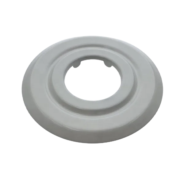 One piece fire sprinkler escutcheon with thread