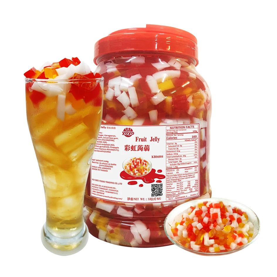 Пузырьковый чай, фруктовое желе, банка, палочка, форма напитка, тайваньский жемчужный молочный чай