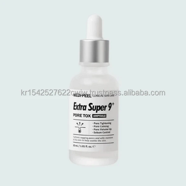 High Quality Medi-Peel Extra Super 9 Plus Pore Tox Ampoule 30ml MADE IN KOREA