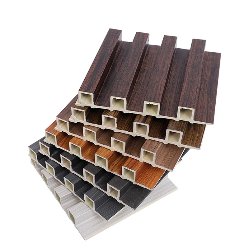 Factory Supply Beadboard Wainscot Panels Abstract Art Side Panel Interior PVC WPC Wall Panel