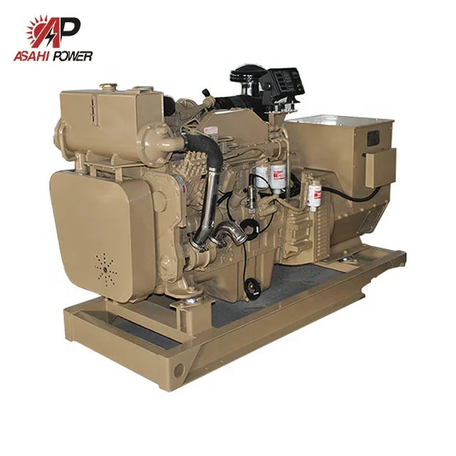 Prime 200 kVA 160 kW 6CTA8.3-GM175 Marine Diesel Generator for Cummins