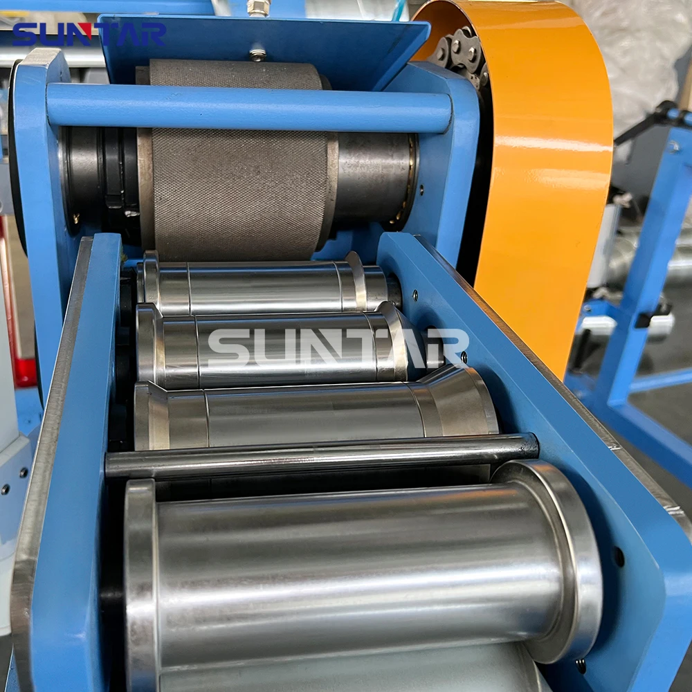 Spiral air duct forming machine Spiral air duct machine Round pipe forming machine