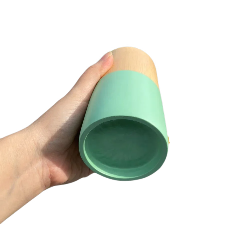 Organic Healthy Biodegradable Coffee Tea Bamboo Cup High Quality Plastic Free 100% Natural Cups & Saucers Customized Logo Gift