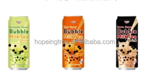 
Matcha Boba Milk Tea drink can Ready to drink Boba in a can Instant Drink Pearl Milk Tea Matcha Pearl Milk Tea 350G 