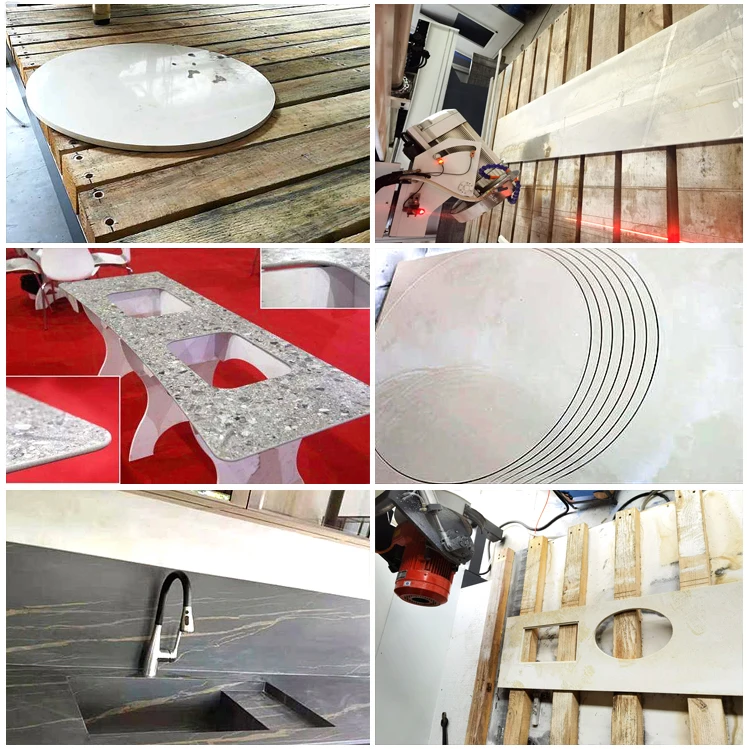 Superstar 5 axis stone stock bridge cutting machine for router granite cutting machine