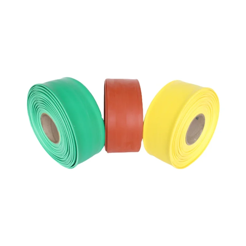 Супер экологическая трубка из полиэтиленового материала огнестойкий термоусадочный шинный рукав