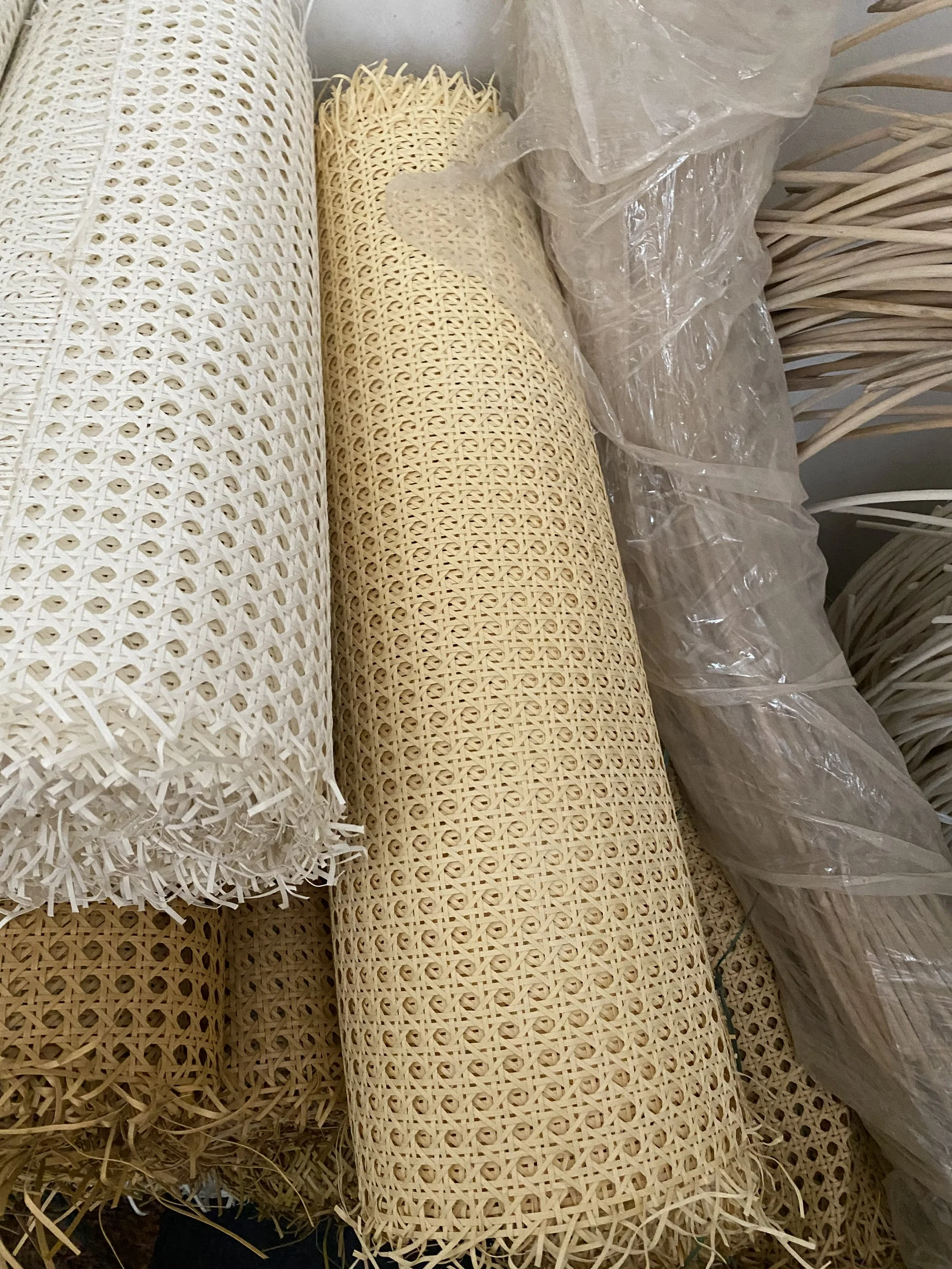 Viet Nam Manufacturer Rattan Cane Webbing rattan cane webbing and rattan roll raw material with competitive price from Vietnam