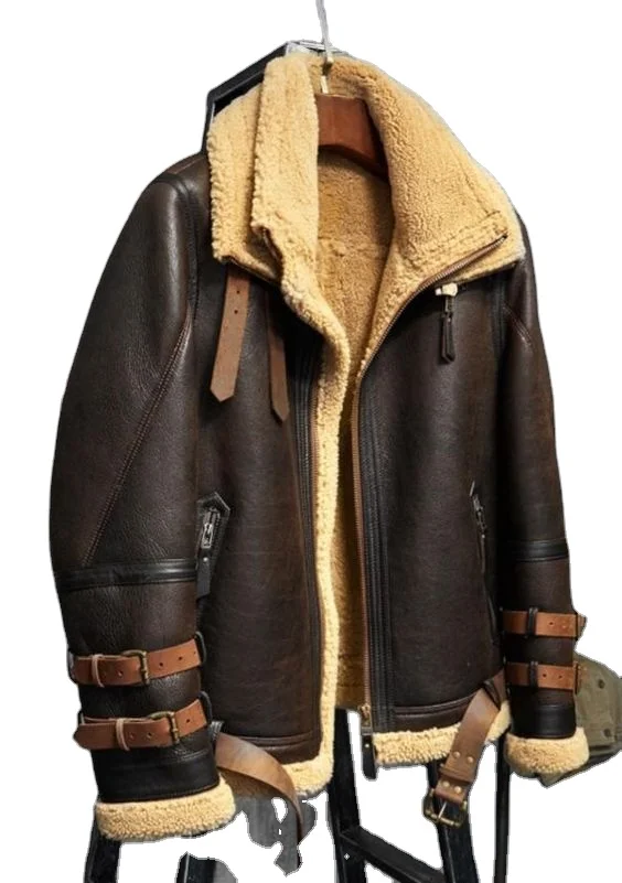 Men Fur Jacket Shell Winter Men Jacket Puffer Jacket Accept OEM Original Overall Fur Warm Genuine Pure Leather and Customized