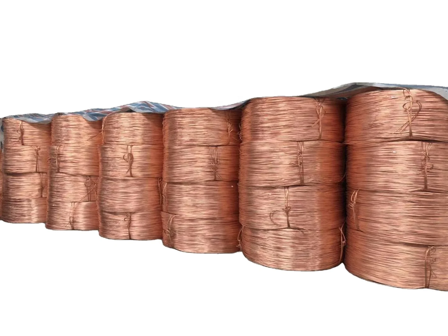 High Quality  conductive grounding copper rod Copper wire rod diameter 8mm