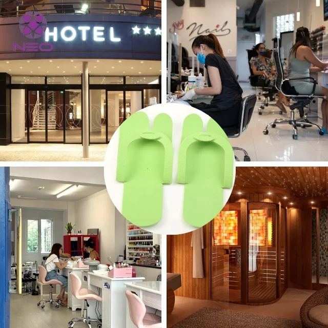 Easy To Carry Flip Flop Nail Salon Spa Slipper With OEM/ODM Service Ready To Ship From Vietnam Manufacturer