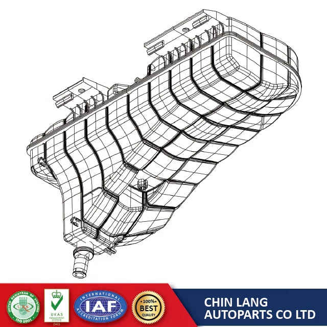 Taiwan F-SERIES heavy duty expansion tank Coolant reservoir 3C3Z-8A080-AE 6C3Z-8A080-B for SUPER DUTY EXCURSION