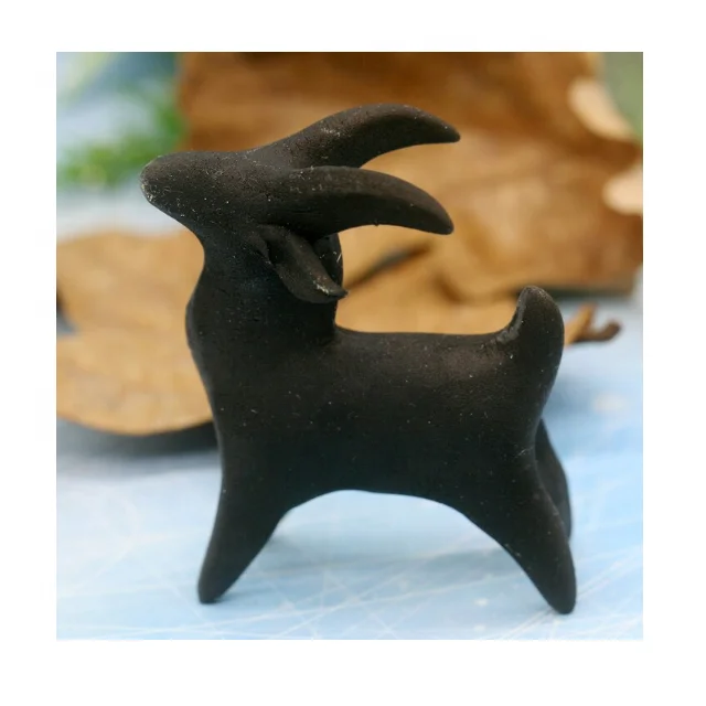 Hot Selling Marble Goat Figurine In Cheap Price Available In Black And White Color