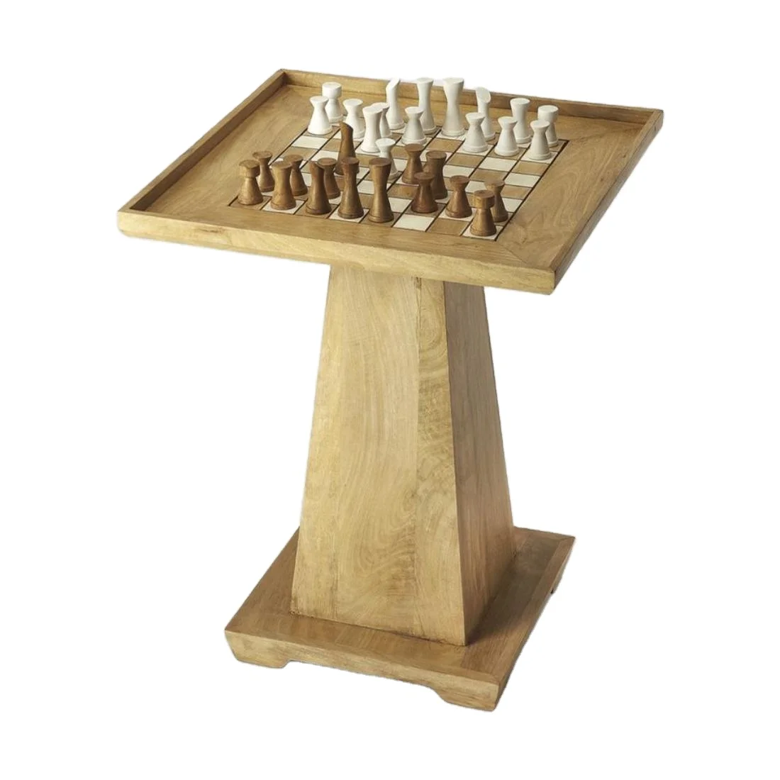 Modern Design Wooden Chess Table Gaming Supplies Sports Room Chess Board Sports Day Competition Indoor Chess Game